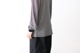 ssstein(���奿����) "STRIPED WOOL OVERSIZED LONG SLEEVE TEE"
