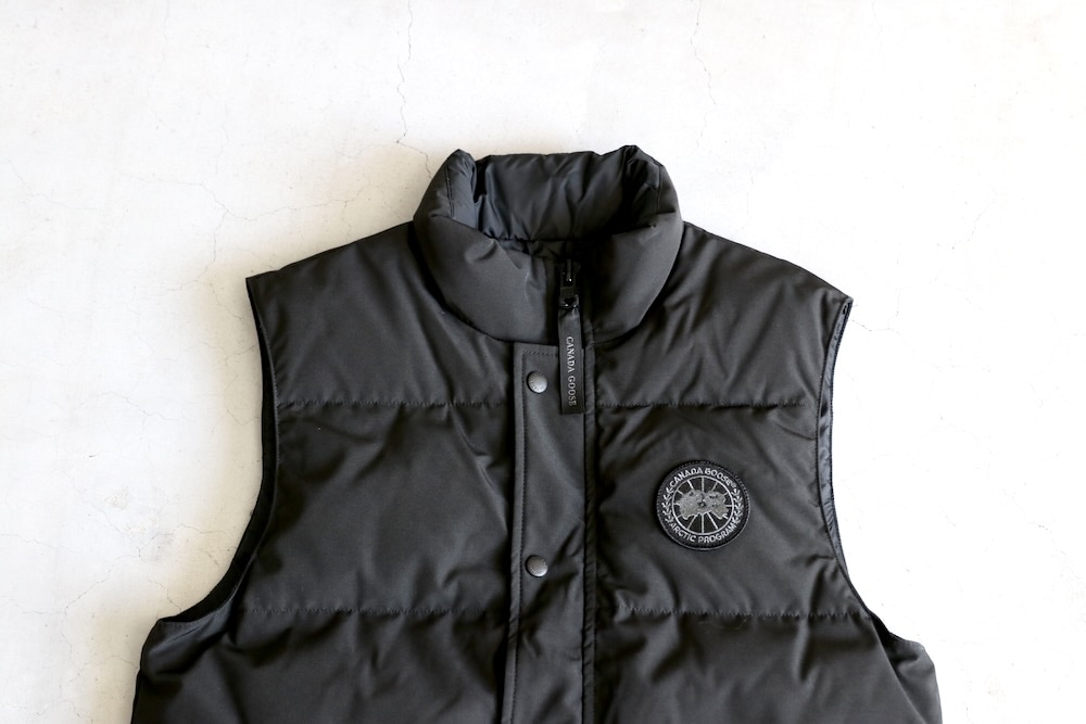 limited】CANADA GOOSE (カナダグース) “Garson Vest Black Label