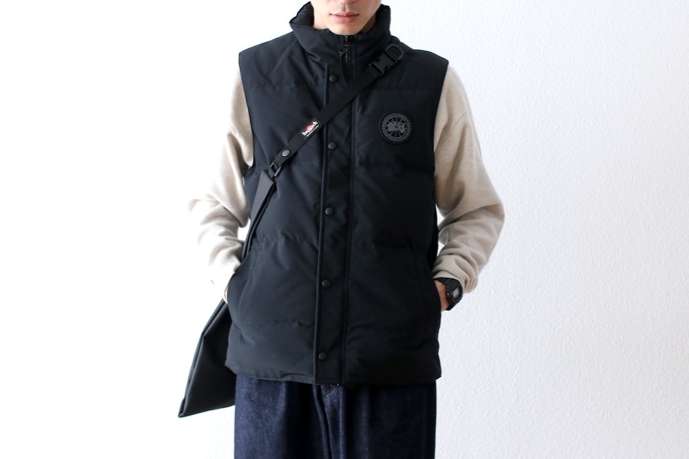 10%OFF] 【limited】CANADA GOOSE (カナダグース) “Garson Vest Black