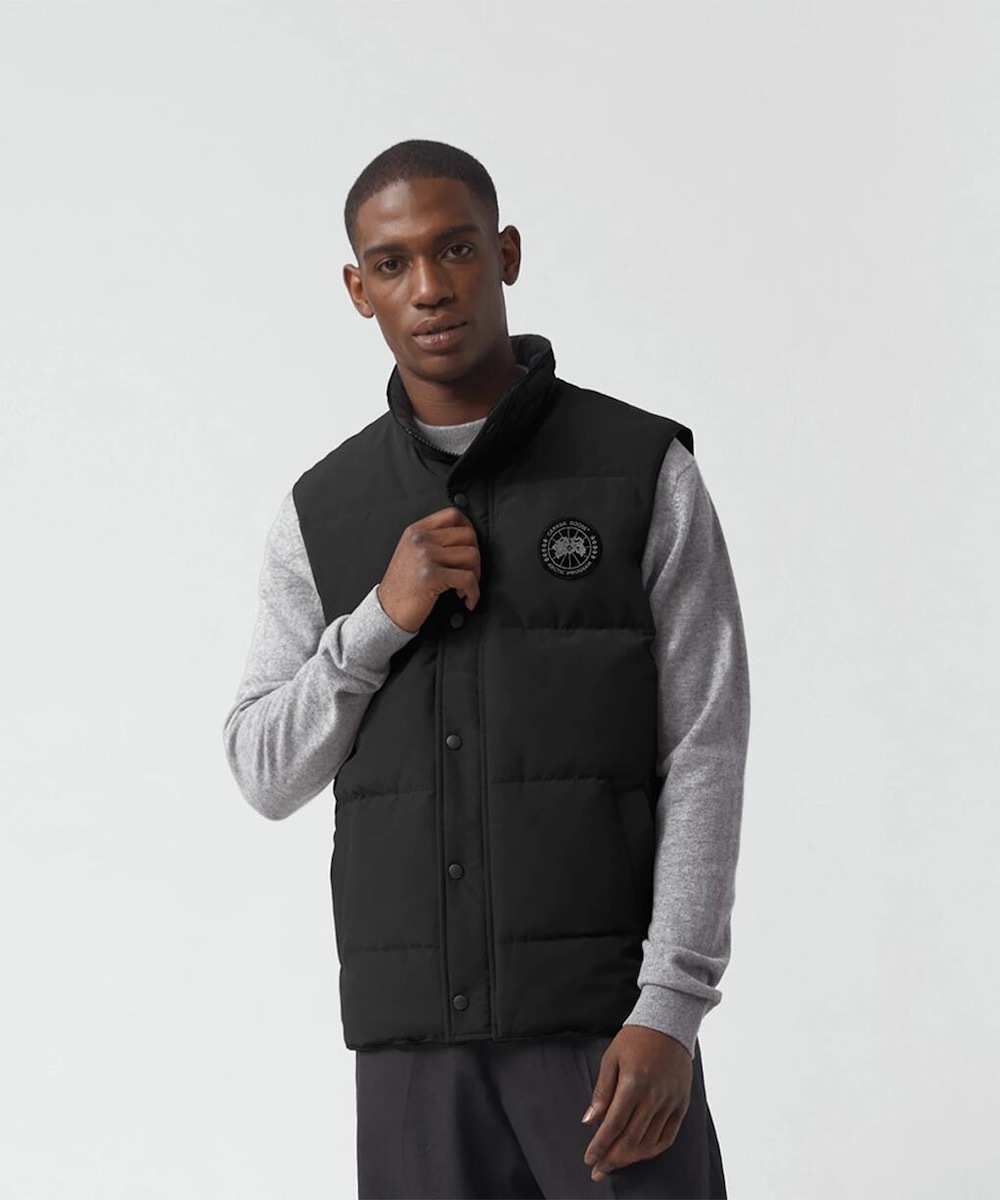 カナダグース Garson Vest Black Label ブラックレーベル limited】CANADA GOOSE (カナダグース) “Garson Vest Black