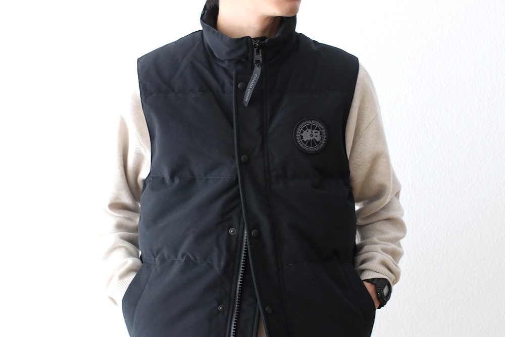 10%OFF] 【limited】CANADA GOOSE (カナダグース) “Garson Vest Black