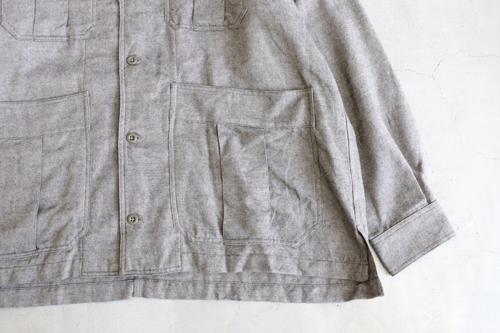 ts(s) (�ƥ�����������) "Military Shirt Jacket -Wool*Cotton Chambray Twill Cloth-"