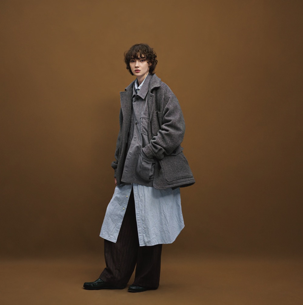 ts(s) (�ƥ�����������) "Military Shirt Jacket -Wool*Cotton Chambray Twill Cloth-"