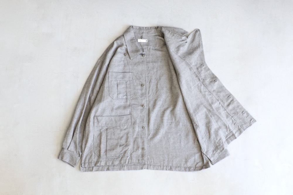 ts(s) (�ƥ�����������) "Military Shirt Jacket -Wool*Cotton Chambray Twill Cloth-"