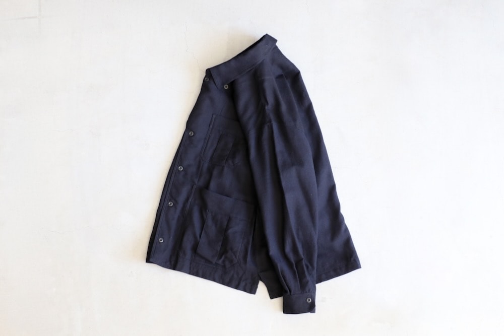 ts(s) (�ƥ�����������) "Military Shirt Jacket -Wool*Cotton Chambray Twill Cloth-"