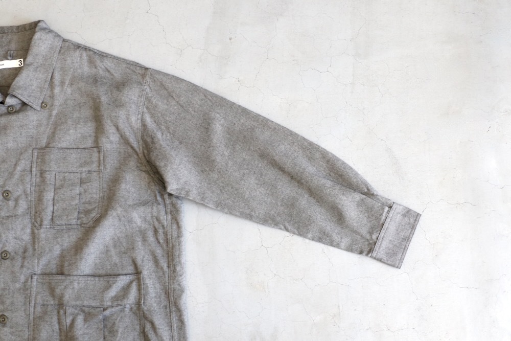 ts(s) (�ƥ�����������) "Military Shirt Jacket -Wool*Cotton Chambray Twill Cloth-"