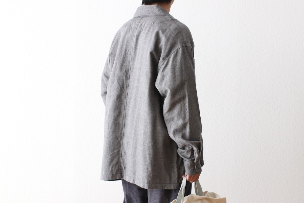 ts(s) (�ƥ�����������) "Military Shirt Jacket -Wool*Cotton Chambray Twill Cloth-"