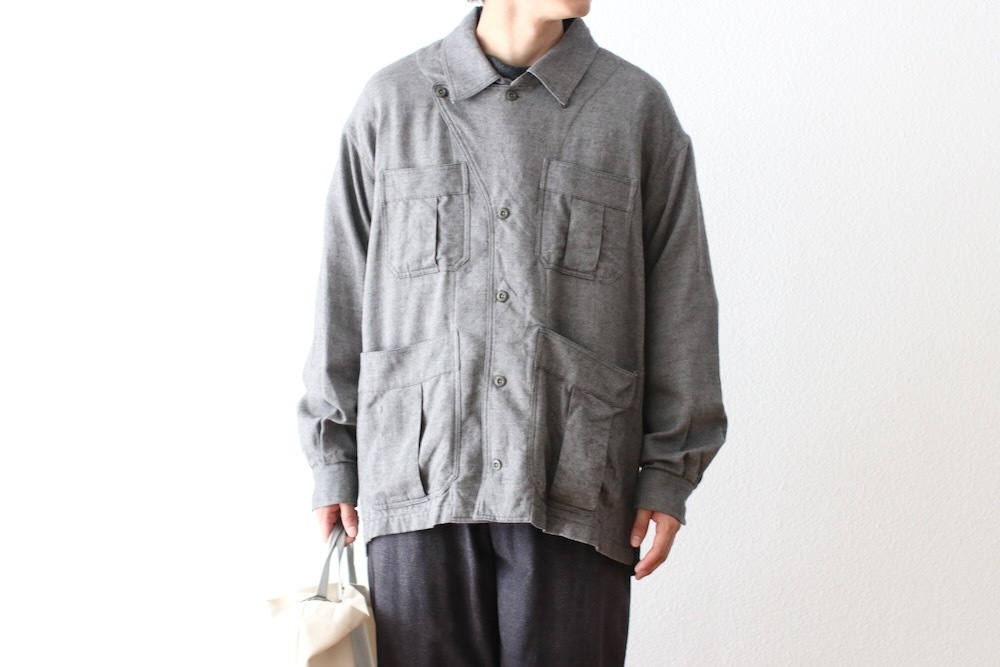 ts(s) (�ƥ�����������) "Military Shirt Jacket -Wool*Cotton Chambray Twill Cloth-"