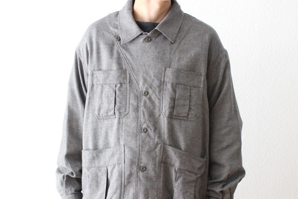 ts(s) (�ƥ�����������) "Military Shirt Jacket -Wool*Cotton Chambray Twill Cloth-"