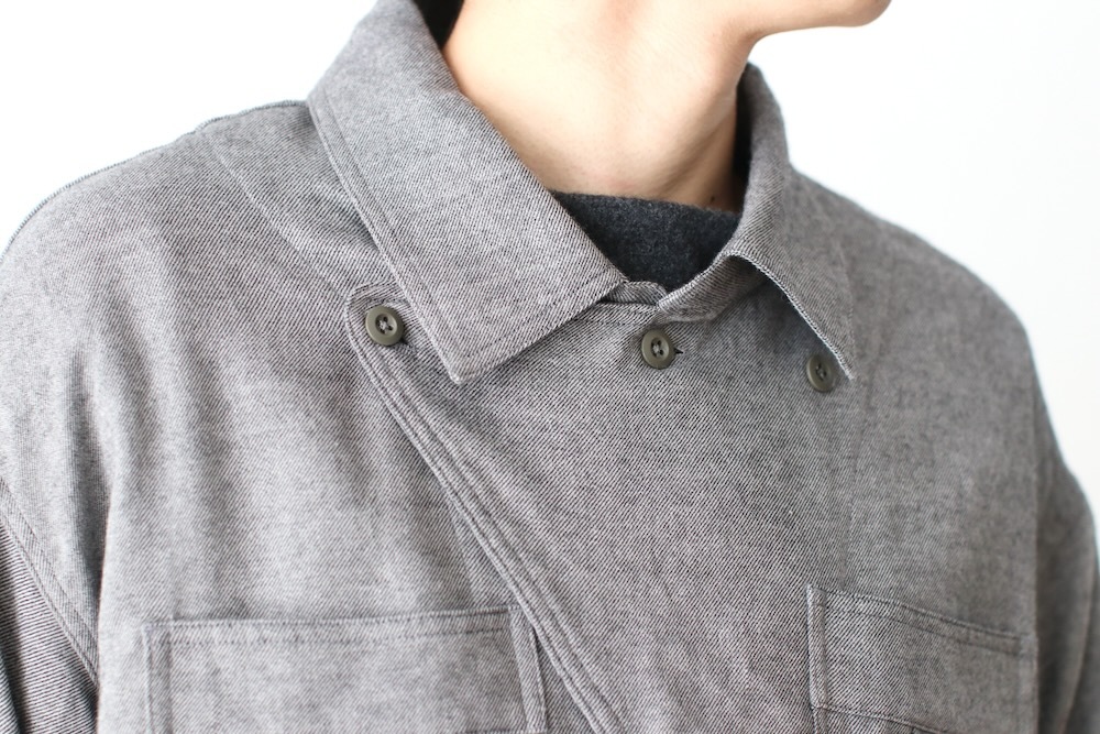 ts(s) (�ƥ�����������) "Military Shirt Jacket -Wool*Cotton Chambray Twill Cloth-"