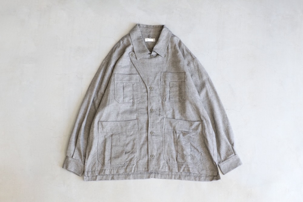 ts(s) (�ƥ�����������) "Military Shirt Jacket -Wool*Cotton Chambray Twill Cloth-"