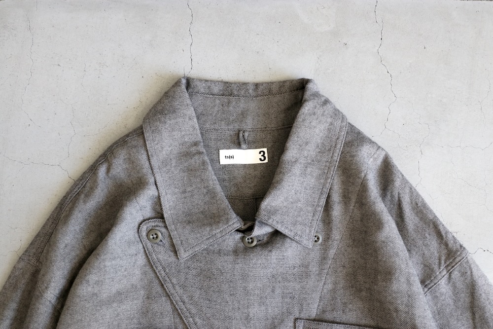 ts(s) (�ƥ�����������) "Military Shirt Jacket -Wool*Cotton Chambray Twill Cloth-"