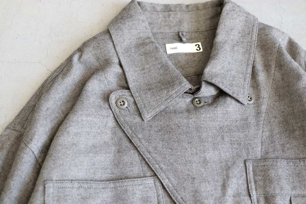 ts(s) (�ƥ�����������) "Military Shirt Jacket -Wool*Cotton Chambray Twill Cloth-"