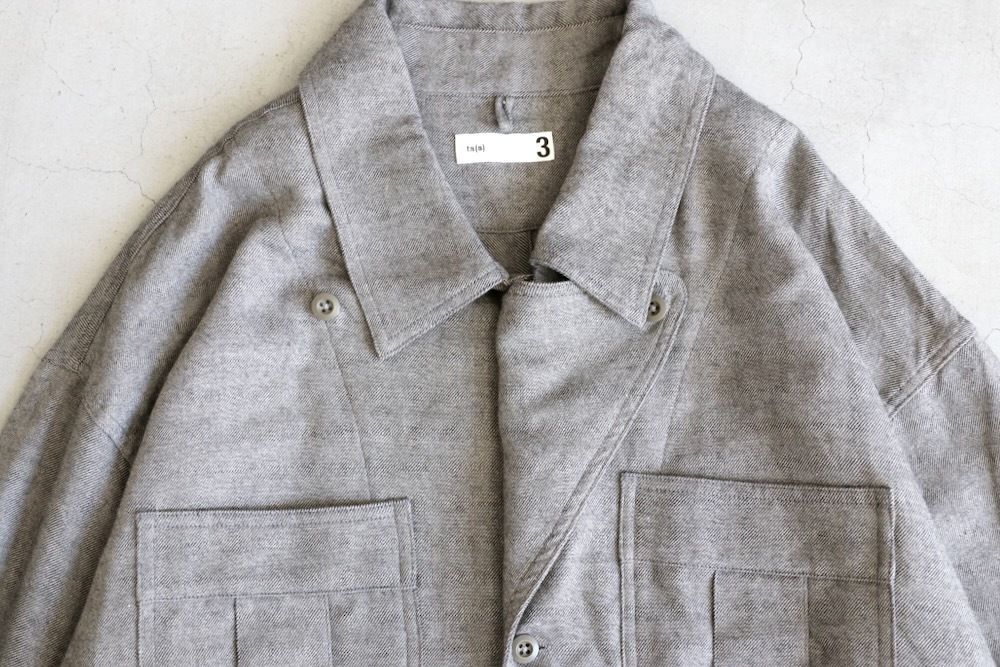 ts(s) (�ƥ�����������) "Military Shirt Jacket -Wool*Cotton Chambray Twill Cloth-"