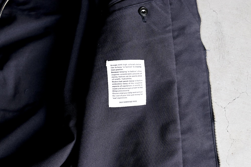 nonnative(Υͥƥ) "STRANGER BLOUSON P/C GABARDINE WITH WINDSTOPPER"