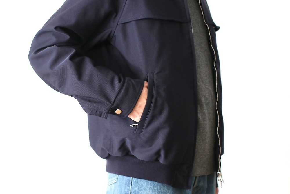 ��WINDSTOPPER��nonnative(�Υ�ͥ��ƥ���) "STRANGER BLOUSON P/C GABARDINE WITH WINDSTOPPER"