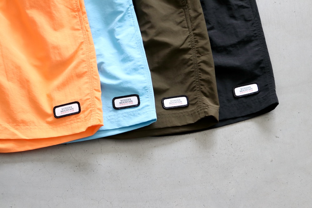 WONDER MOUNTAIN ATHLETIC CLUB(�������ޥ���ƥ� ��������å� �����) "Playing Shorts No.07 - Water proof NYLON BIG-"