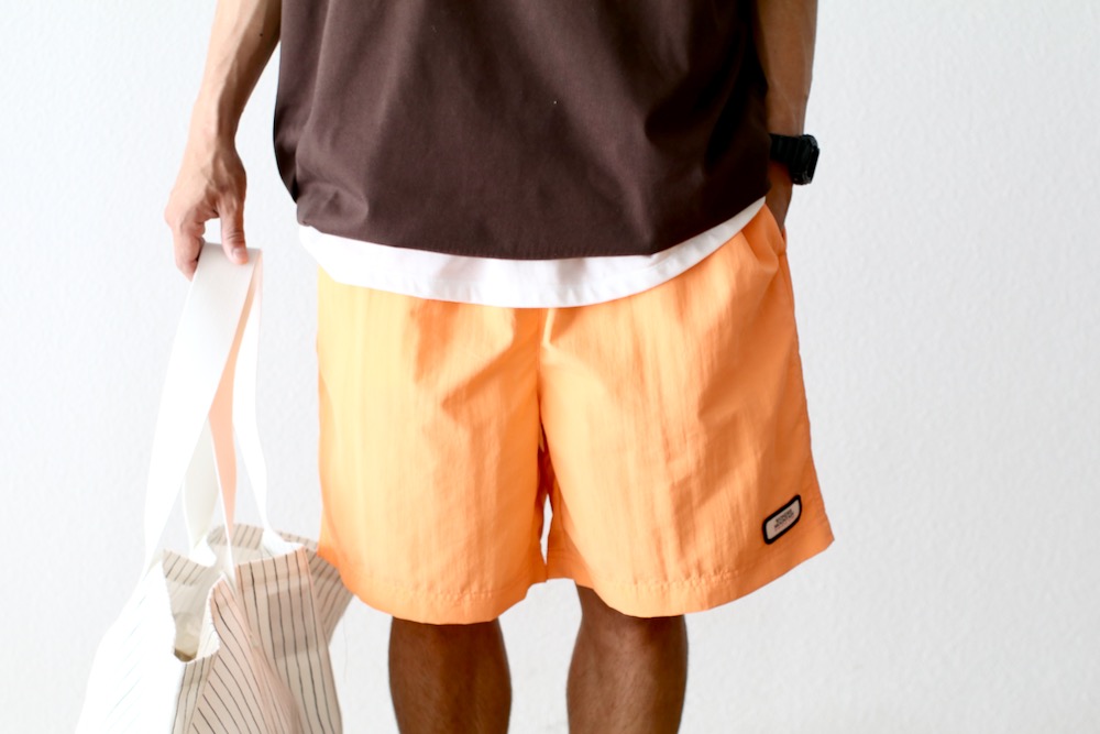 WONDER MOUNTAIN ATHLETIC CLUB(�������ޥ���ƥ� ��������å� �����) "Playing Shorts No.07 - Water proof NYLON BIG-"