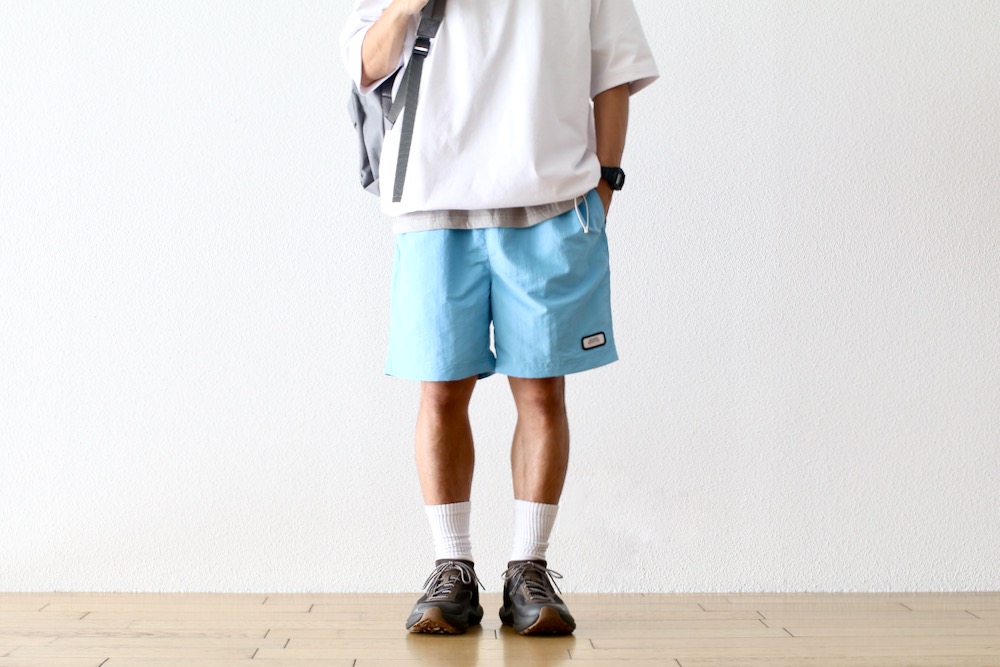 WONDER MOUNTAIN ATHLETIC CLUB(�������ޥ���ƥ� ��������å� �����) "Playing Shorts No.07 - Water proof NYLON BIG-"