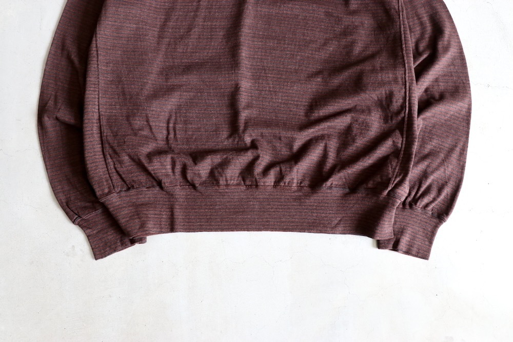blurhms(�֥顼�ॹ) "C/NAPP Border Crew Neck P/O"