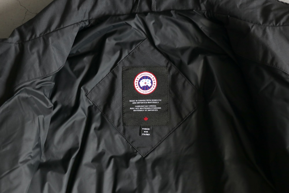 [10%OFF] ��limited�� CANADA GOOSE (���ʥ�������) �� Bernard Shirt Jacket Fusion Fit Black Label ��