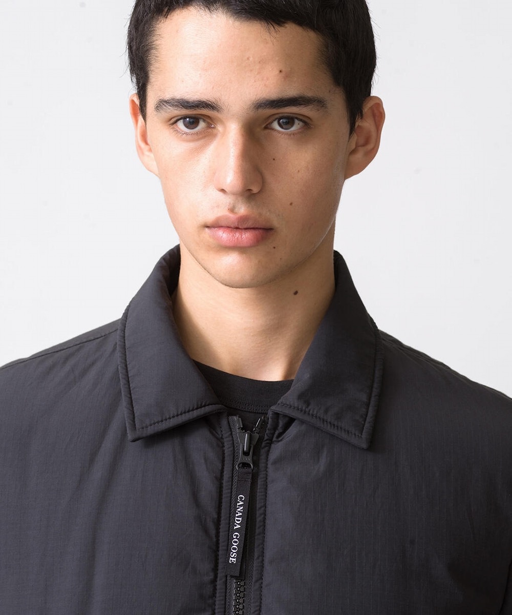[10%OFF] ��limited�� CANADA GOOSE (���ʥ�������) �� Bernard Shirt Jacket Fusion Fit Black Label ��