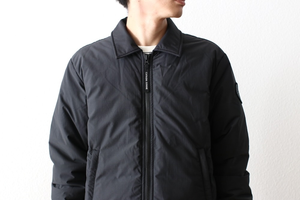 [10%OFF] ��limited�� CANADA GOOSE (���ʥ�������) �� Bernard Shirt Jacket Fusion Fit Black Label ��
