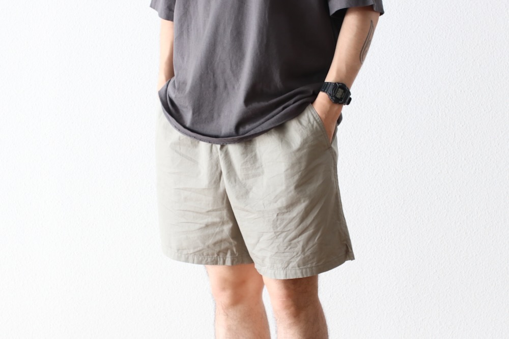 BAL(�Х�) "WASHED TWILL WOVEN BELTED SHORT"