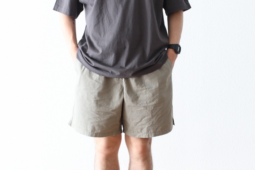 BAL(�Х�) "WASHED TWILL WOVEN BELTED SHORT"