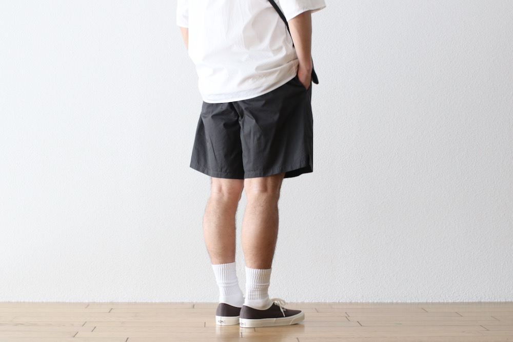 BAL(�Х�) "WASHED TWILL WOVEN BELTED SHORT"