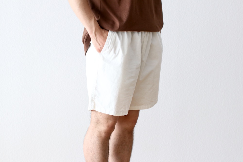 BAL(�Х�) "WASHED TWILL WOVEN BELTED SHORT"