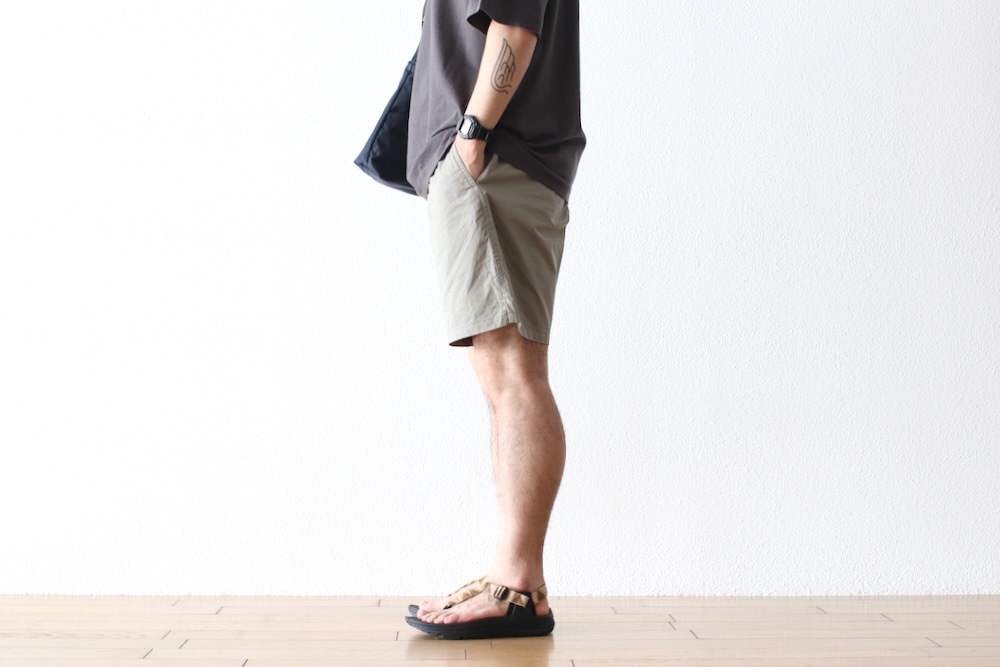 BAL(�Х�) "WASHED TWILL WOVEN BELTED SHORT"