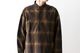 [10% > 15%OFF] ts(s) (�ƥ�����������) "Pullover Work Shirt Jacket -Dark Tone Plaid Slub Cotton Cloth-"