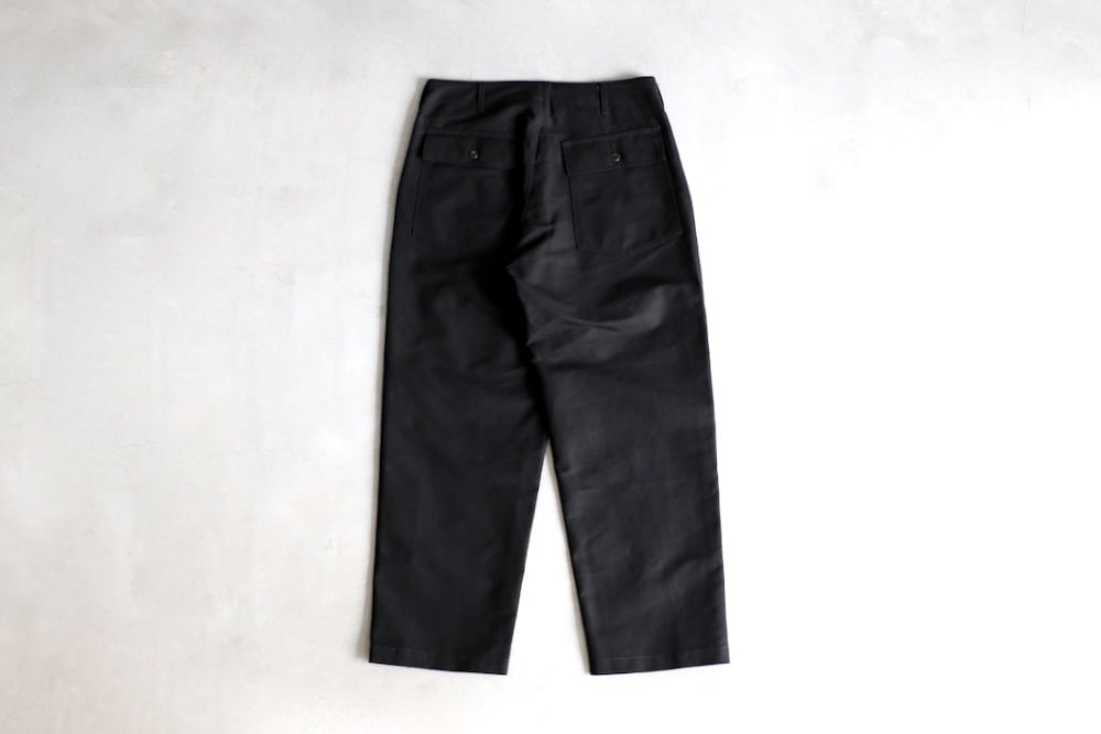 エンジニアドガーメンツDeck Pant Cotton Double Cloth Engineered Garments Deck Pant in Olive Cotton Double Cloth