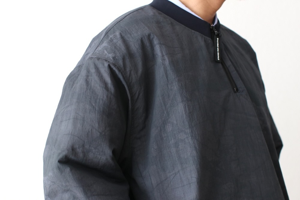 S.F.C(�������ե���) "BASEBALL HALF ZIP JACKET"