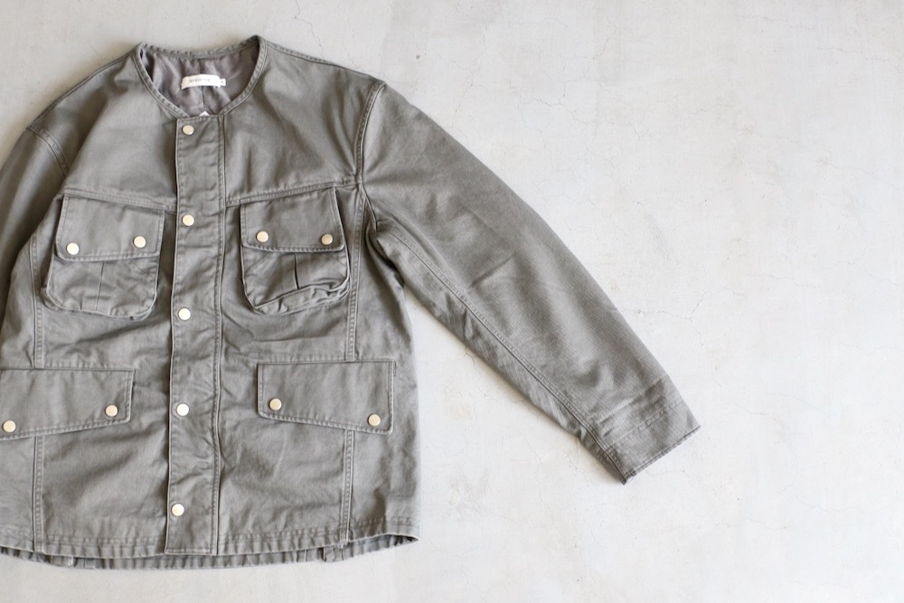 ��WINDSTOPPER��nonnative(�Υ�ͥ��ƥ���) "RIDER JACKET COTTON DRILL PIGMENT DYE WITH WINDSTOPPER"