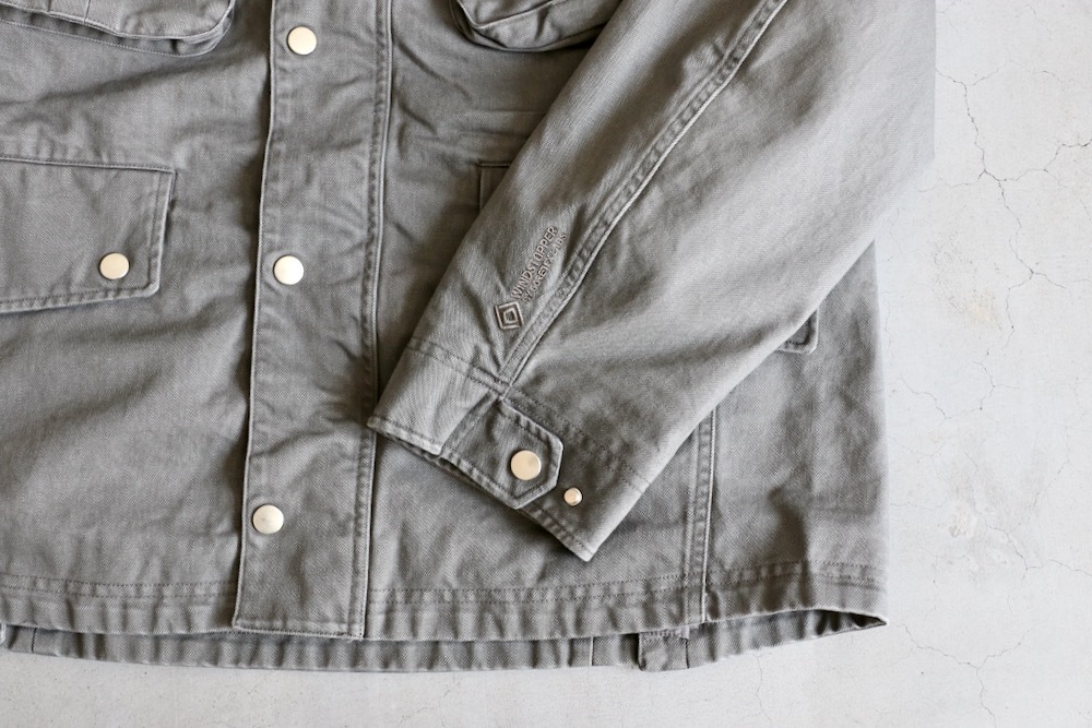 ��WINDSTOPPER��nonnative(�Υ�ͥ��ƥ���) "RIDER JACKET COTTON DRILL PIGMENT DYE WITH WINDSTOPPER"
