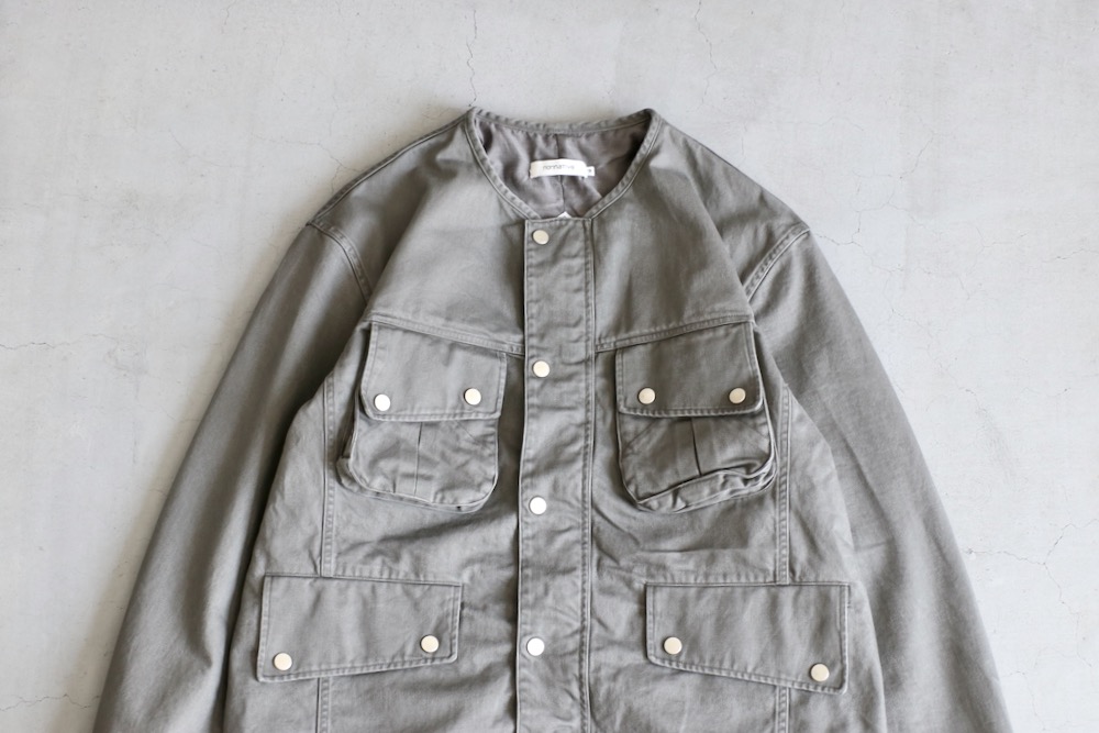 ��WINDSTOPPER��nonnative(�Υ�ͥ��ƥ���) "RIDER JACKET COTTON DRILL PIGMENT DYE WITH WINDSTOPPER"