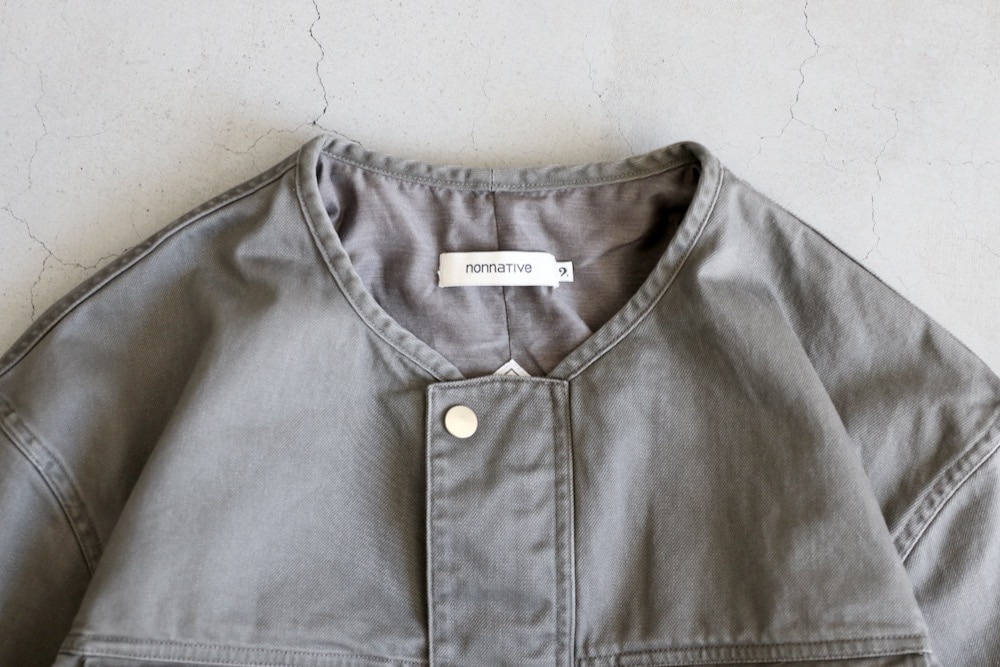 ��WINDSTOPPER��nonnative(�Υ�ͥ��ƥ���) "RIDER JACKET COTTON DRILL PIGMENT DYE WITH WINDSTOPPER"