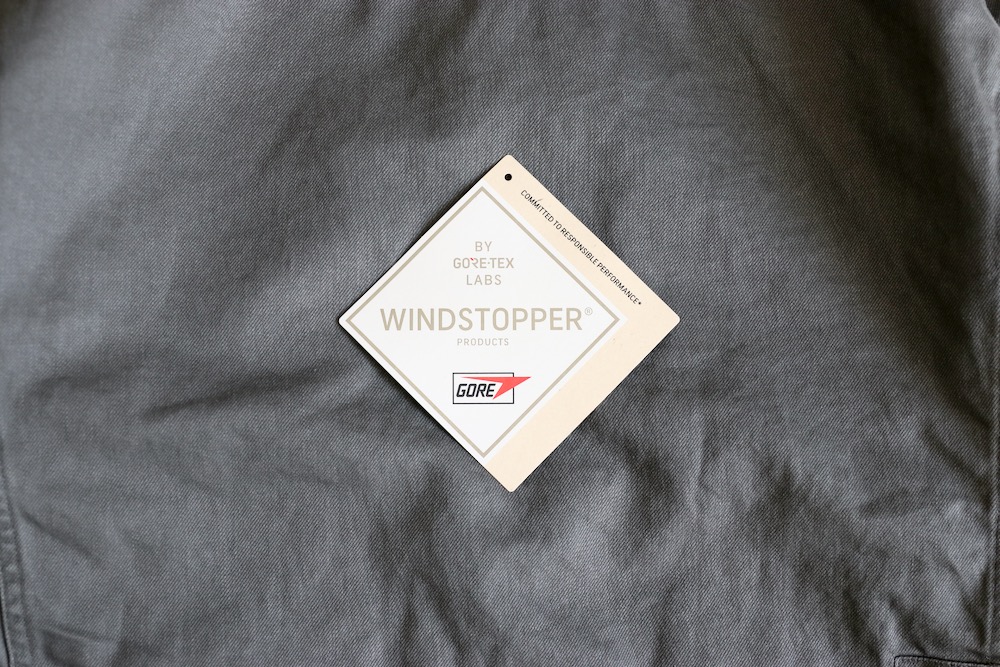 ��WINDSTOPPER��nonnative(�Υ�ͥ��ƥ���) "RIDER JACKET COTTON DRILL PIGMENT DYE WITH WINDSTOPPER"