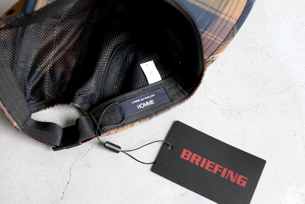 ��4.3 Release / limited��COMME des GARCONS HOMME �� BRIEFING(���� �� ����륽�󡦥��� �� �֥꡼�ե���) "�ʥ����ƥ�����å�����å� HQ-K602-051"