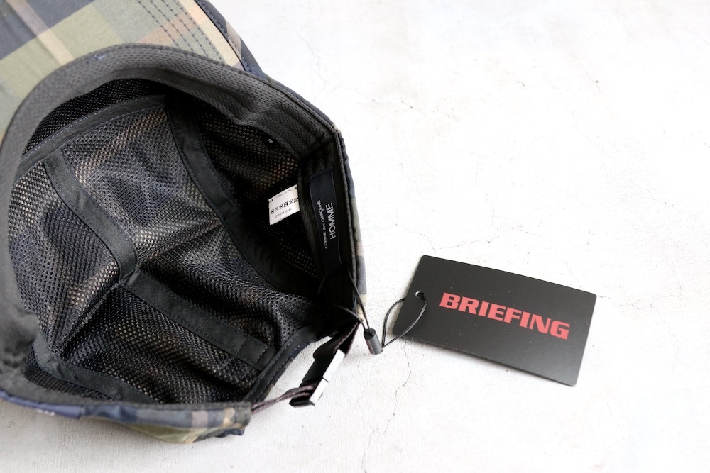 ��4.3 Release / limited��COMME des GARCONS HOMME �� BRIEFING(���� �� ����륽�󡦥��� �� �֥꡼�ե���) "�ʥ����ƥ�����å�����å� HQ-K602-051"