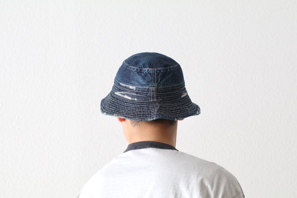 MADNESS (�ޥåɥͥ�) "MADNESS NV. NEP DENIM BUCKET HAT"