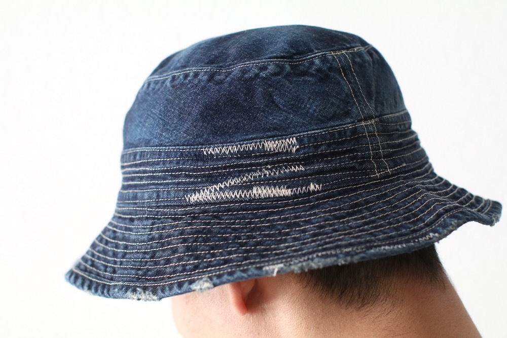 MADNESS (�ޥåɥͥ�) "MADNESS NV. NEP DENIM BUCKET HAT"