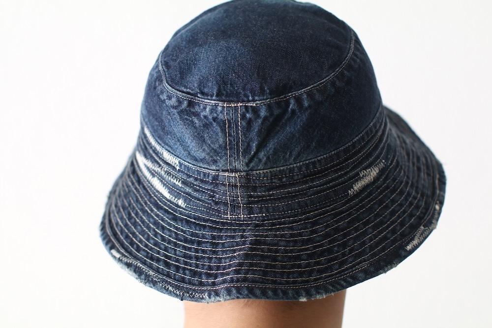 MADNESS (�ޥåɥͥ�) "MADNESS NV. NEP DENIM BUCKET HAT"