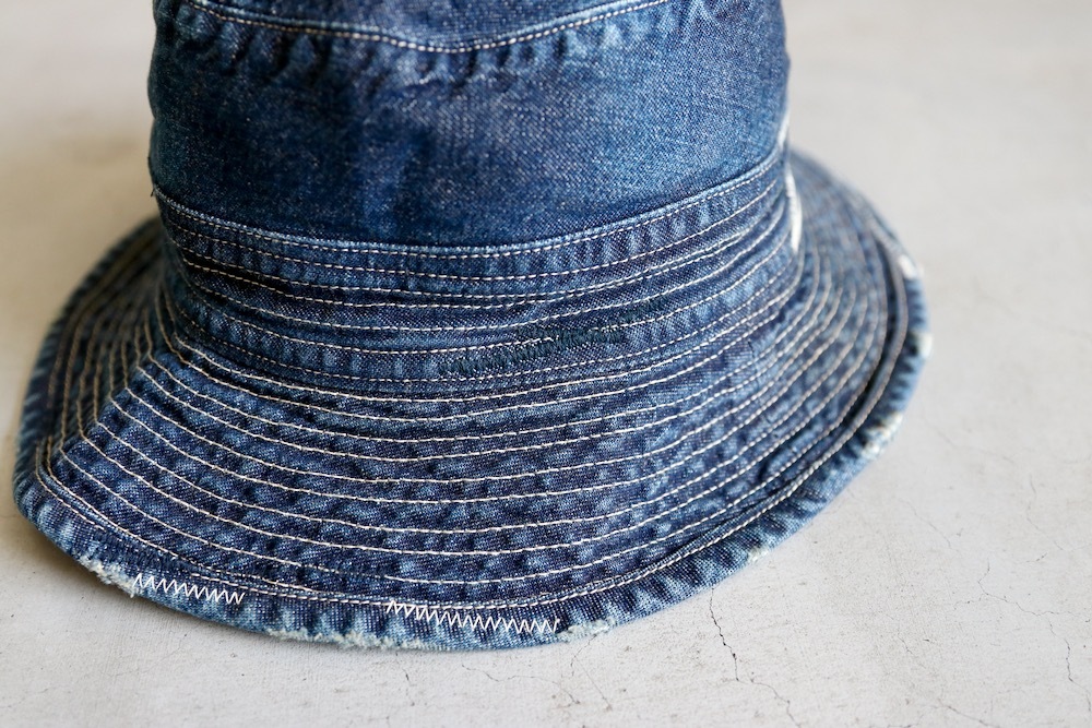 MADNESS (�ޥåɥͥ�) "MADNESS NV. NEP DENIM BUCKET HAT"