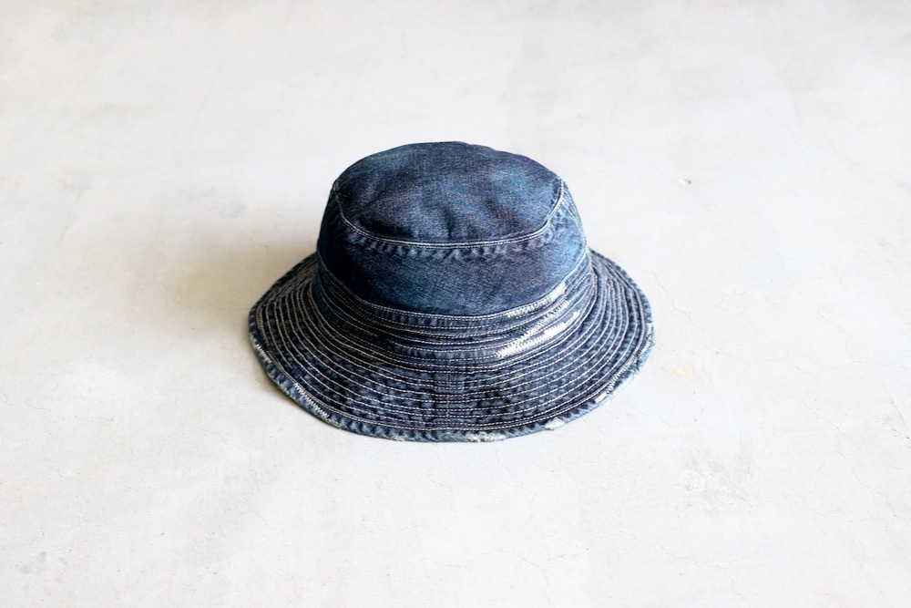 MADNESS (�ޥåɥͥ�) "MADNESS NV. NEP DENIM BUCKET HAT"