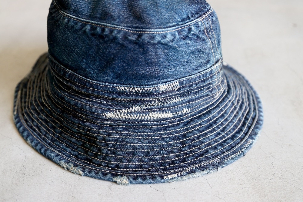 MADNESS (�ޥåɥͥ�) "MADNESS NV. NEP DENIM BUCKET HAT"