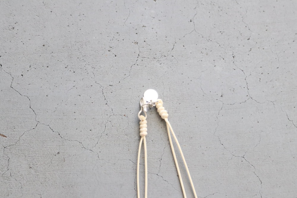 ��ͽ���ʡ�Indian Jewelry (����ǥ����� ���奨�꡼) "Leather Navajo Pearls Necklace 57cm / 58cm -ERICKA NICOLAS BEGAY-"
