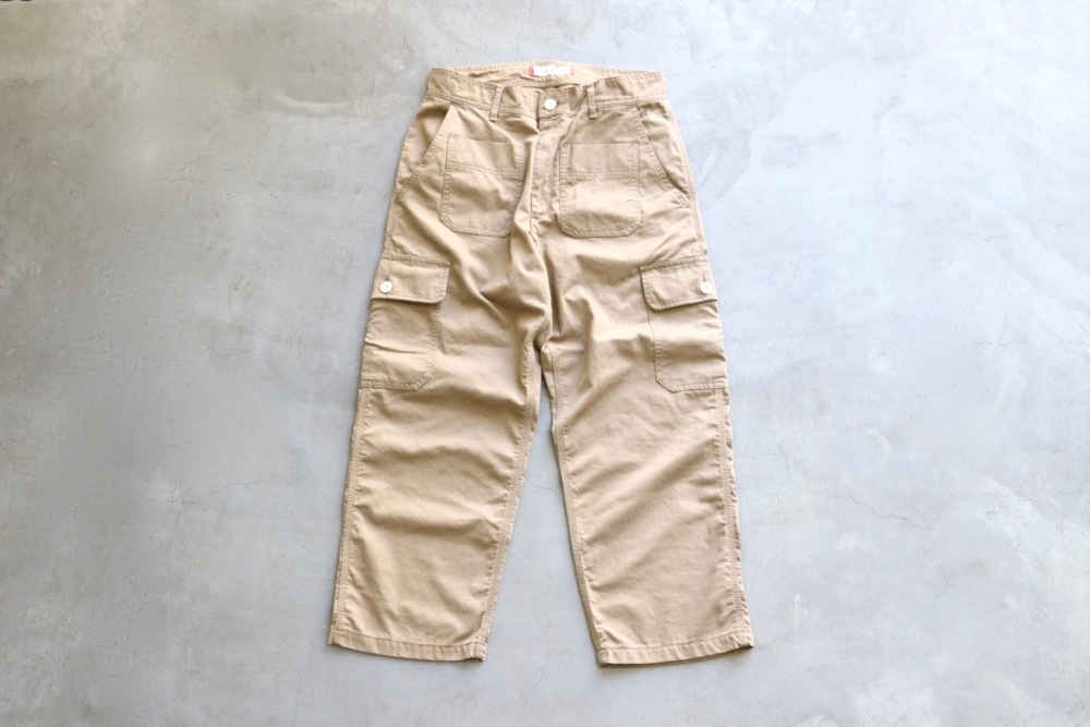 unisex itten.(åƥ) "itten 18 French cargo pants -Cotton pique-"